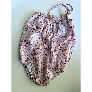 VGUC Wrare Candy Halter Bubblesuit 12-18m